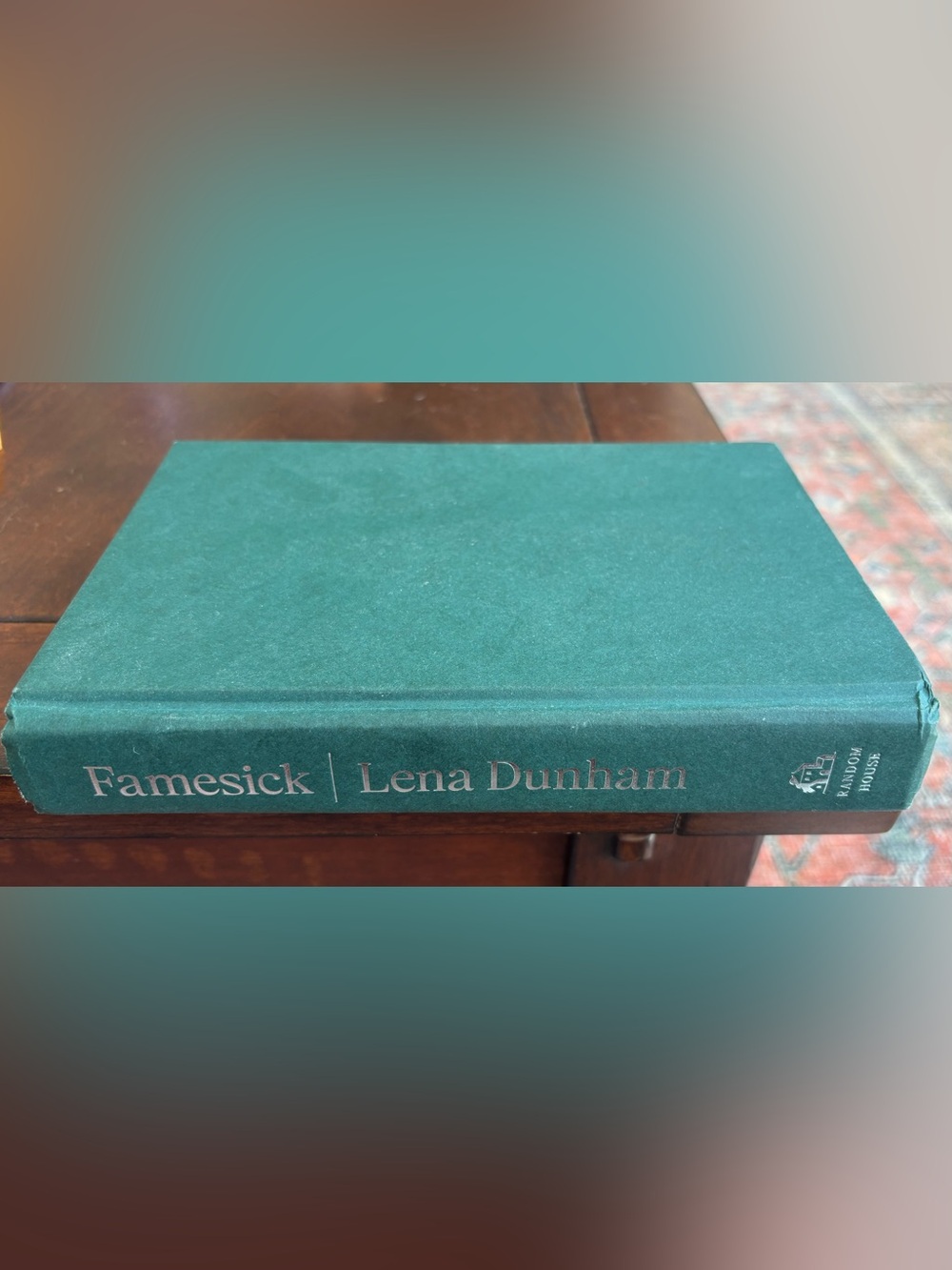Lena Dunham Hardcover Book - Teal Cover